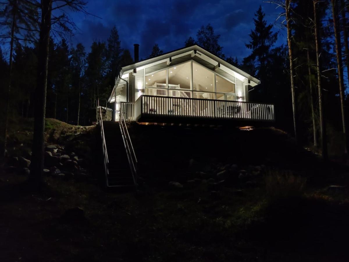 Villa Sirius Sieri, Nice Log-Cottage By The Lake Rovaniemi Eksteriør bilde