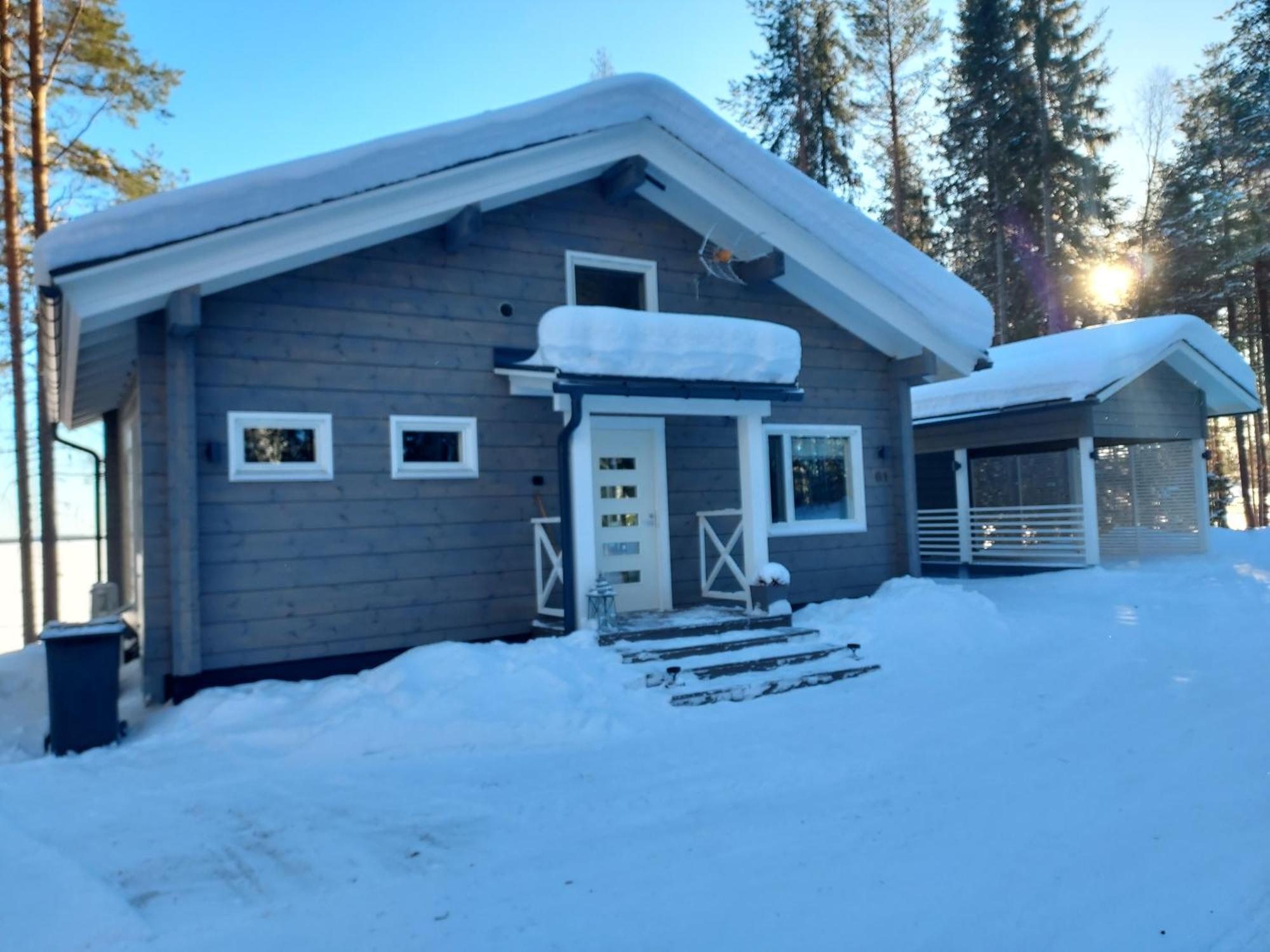 Villa Sirius Sieri, Nice Log-Cottage By The Lake Rovaniemi Eksteriør bilde