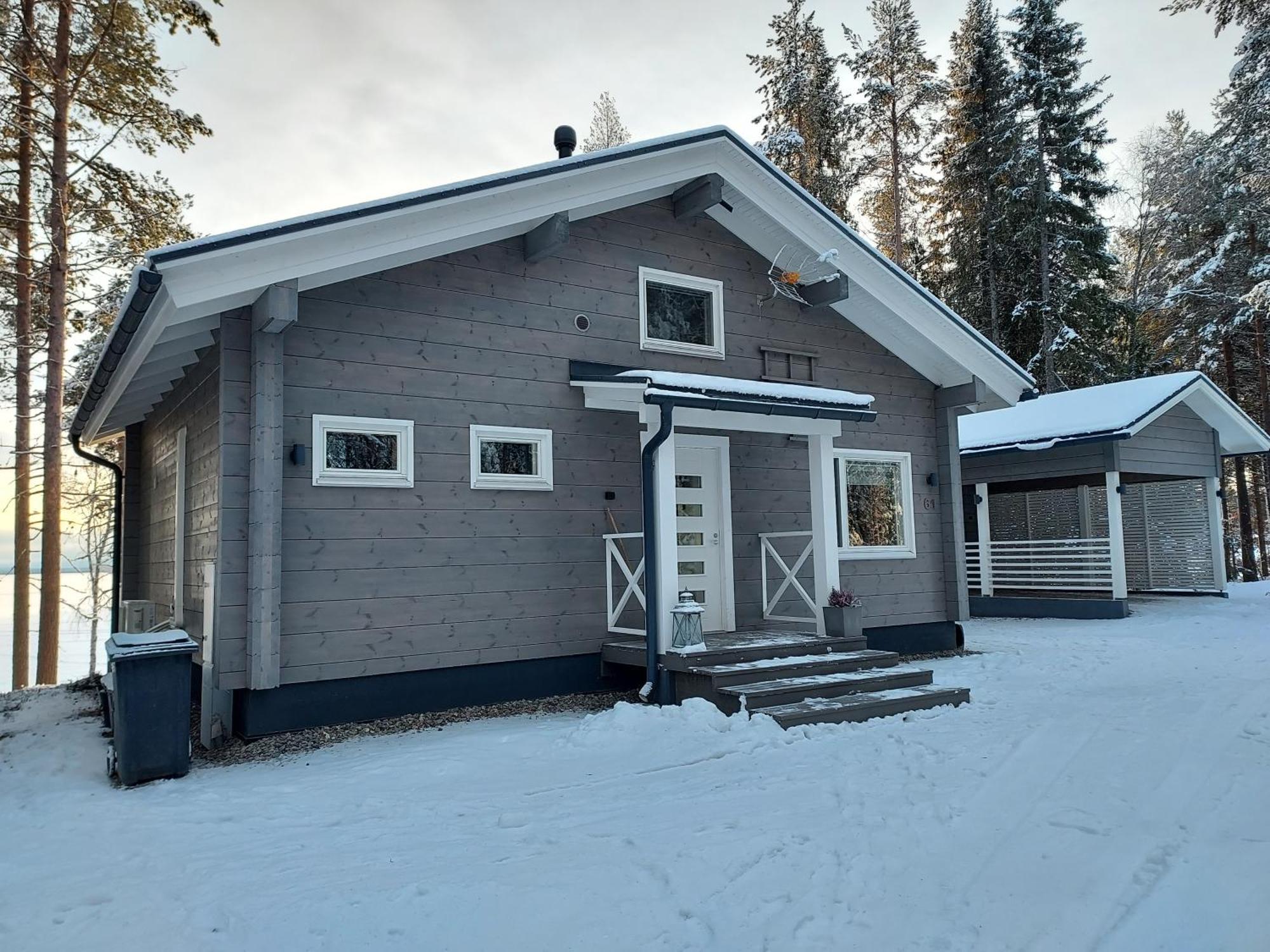 Villa Sirius Sieri, Nice Log-Cottage By The Lake Rovaniemi Eksteriør bilde
